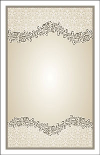 Wedding Program Cover Template 4A - Graphic 3